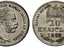 1868-as 10 krajczr KB (Krmcbnya) Magyar Kirlyi Vlt Pnz  - (1868 10 krajczar)