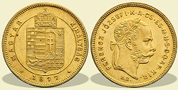 1877-es 1 dukát KB (Körmöcbánya) - (1877 1 dukát)