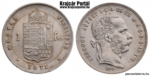 1871-es 1 forint GYF (Gyulafehrvr) - (1871 1 forint)