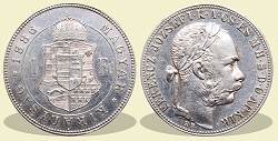 1886-os 1 forint KB (Körmöcbánya) - (1886 1 forint)