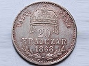 1868-as 20 krajczr KB (Krmcbnya) Vlt Pnz - (1868 20 krajczar)