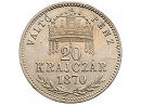 1870-es 20 krajczr GYF (Gyulafehrvr) Vlt Pnz - (1870 20 krajczar)