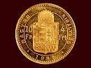 1882-es 4 forint / 10 frank - (1882 4 forint / 10 frank)
