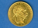 1889-es 8 forint / 20 frank - (1889 8 forint / 20 frank)