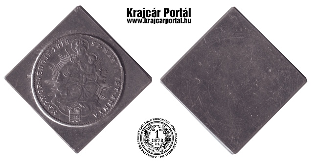 Próbaveret Ólom lecsapat 1 dukát 1848-as 1 dukát - (1848 1 ducat)
