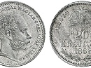 Alumnium prbaveret 1868-as 20 krajcr - (1868 20 krajczrar)