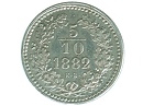 Alumnium prbaveret 1882-es fl krajcr - (1882 fl krajczar)