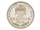 1868-as 10 krajczr KB (Krmcbnya) Magyar Kirlyi Vlt Pnz  - (1868 10 krajczar)