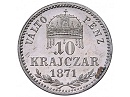 1871-es 10 krajczr KB (Krmcbnya) Vlt Pnz - (1871 10 krajczar)