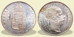1875-s 1 forint KB (Krmcbnya) - (1875 1 forint)