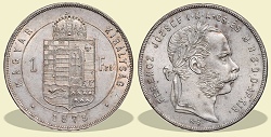 1879-es 1 forint KB (Krmcbnya) - (1879 1 forint)