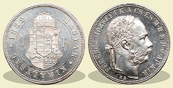 1882-es 1 forint KB (Krmcbnya) - (1882 1 forint)
