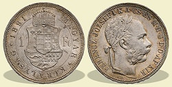 1891-es 1 forint KB (Krmcbnya) - (1891 1 forint)