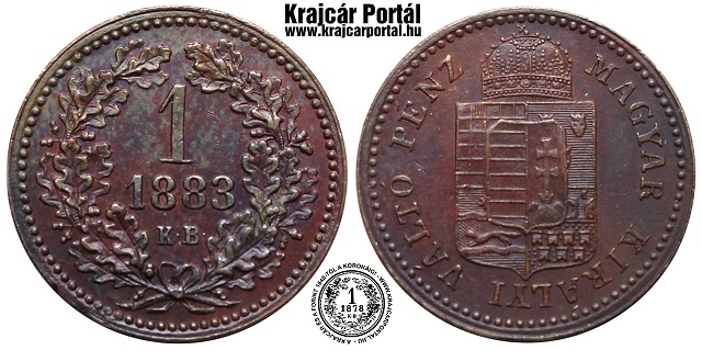 1883-as 1 krajczár - (1883 1 krajczar)