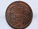 1891-es 1 krajczr - (1891 1 krajczar)