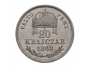 1868-as 20 krajczr GYF (Gyulafehrvr) Vlt Pnz - (1868 20 krajczar)