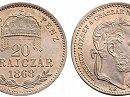 1868-as 20 krajczr KB (Krmcbnya) Vlt Pnz - (1868 20 krajczar)