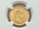 1872-es 4 forint / 10 frank - (1872 4 forint / 10 frank)