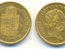 1872-es 4 forint / 10 frank - (1872 4 forint / 10 frank)