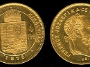 1876-os 4 forint / 10 frank - (1876 4 forint / 10 frank)