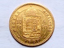 1890-es 4 forint / 10 frank - (1890 4 forint / 10 frank)