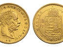 1892-es 4 forint / 10 frank - (1892 4 forint / 10 frank)