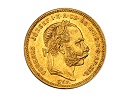 1870-es 8 forint / 20 frank GYF (Gyulafehrvr) - (1870 8 forint / 20 frank)