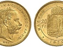 1870-es 8 forint / 20 frank GYF (Gyulafehrvr) - (1870 8 forint / 20 frank)