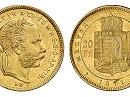 1871-es 8 forint / 20 frank KB (Krmcbnya) - (1871 8 forint / 20 frank)