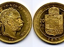1874-es 8 forint / 20 frank - (1872 8 forint / 20 frank)