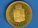 1877-es 8 forint / 20 frank - (1872 8 forint / 20 frank)