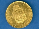 1880-as 8 forint / 20 frank - (1880 8 forint / 20 frank)