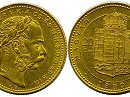 1880-as 8 forint / 20 frank - (1880 8 forint / 20 frank)