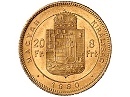 1880-as 8 forint / 20 frank - (1880 8 forint / 20 frank)