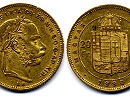 1880-as 8 forint / 20 frank - (1880 8 forint / 20 frank)