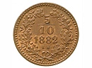 1882-es fl krajcr (5/10-ed krajczr) - (1882 fl krajczar)