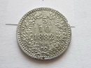 Alumnium prbaveret 1882-es fl krajcr - (1882 fl krajczar)
