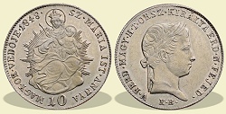 1848-as 10 krajcr - (1848 10 krajczar)