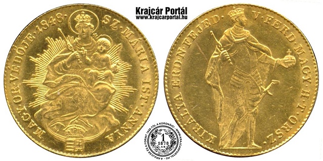 1848-as 1 dukát - (1848 1 dukát)