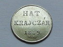1849-es 6 krajcr - (1849 6 krajczar)